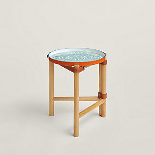 Les Necessaires d'Hermes satellite table, small model
